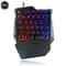 Portable One Handed Gaming Keyboard Mini USB Gaming Keypad For PC 0
