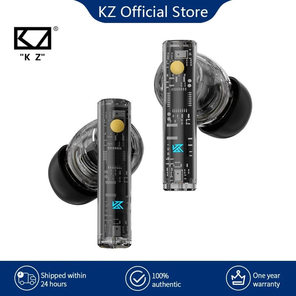 KZ Carol Active Noise Cancelling Wireless Earbuds With Bluetooth 0