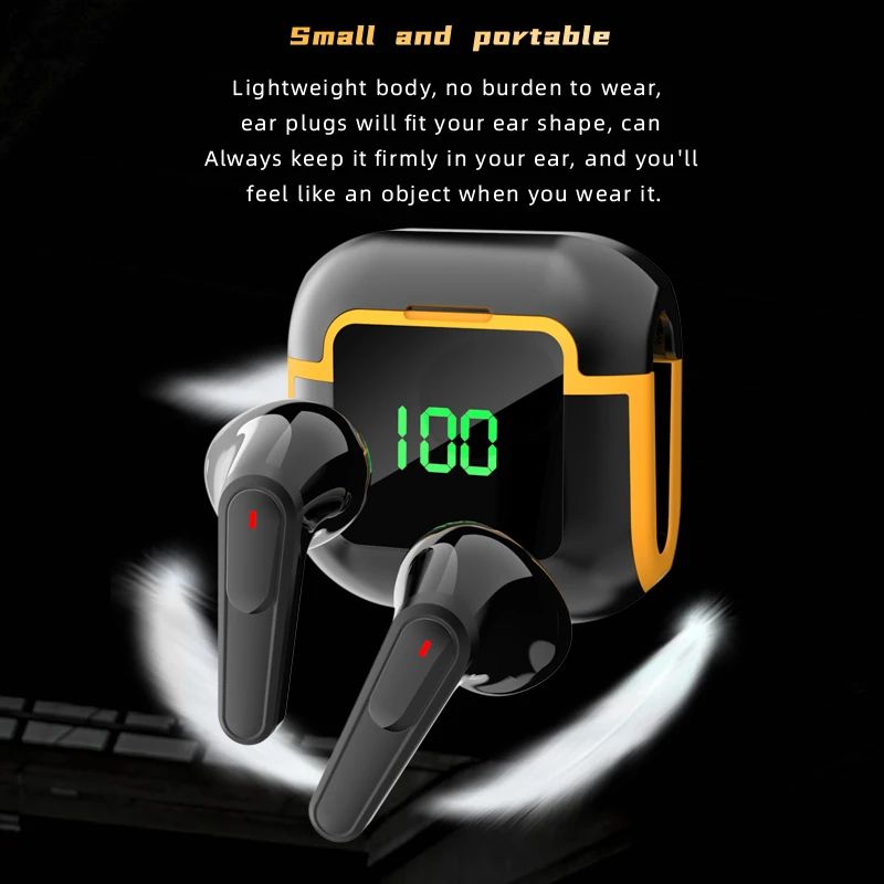 Pro90 Bluetooth Wireless Earbuds With Touch Control And HD Stereo Sound 4