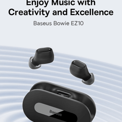 baseus bowie ez10 wireless bluetooth 5.3 earbuds with low latency and fast charging
