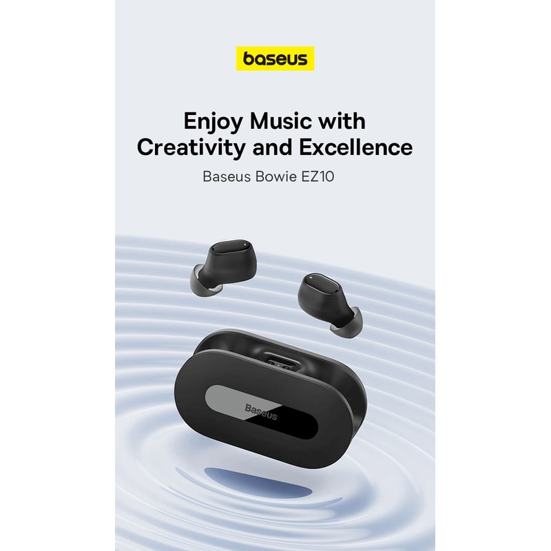 Baseus Bowie EZ10 Wireless Bluetooth 53 Earbuds With Low Latency And Fast Charging 0