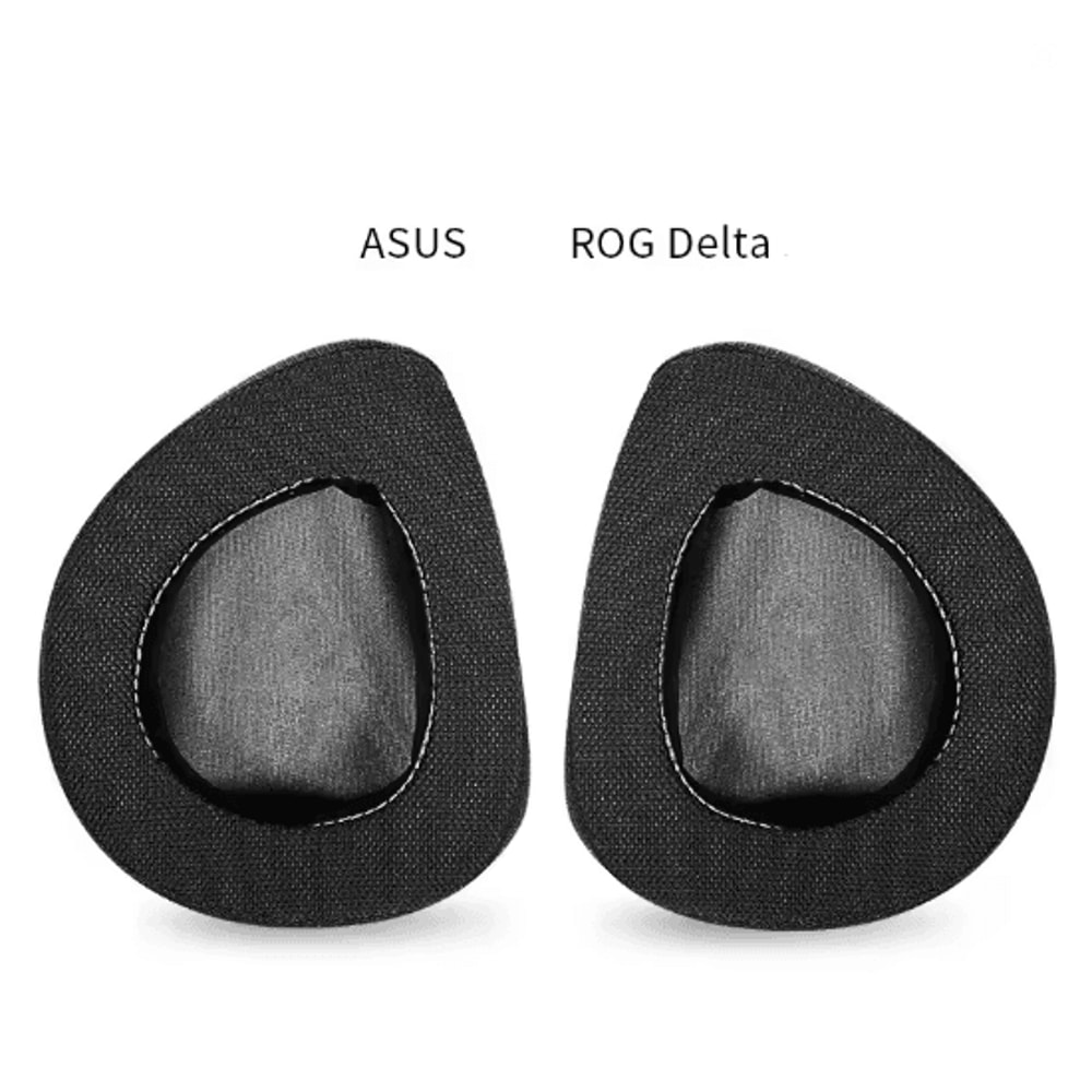 Replacement Ear Pads For ASUS ROG Delta Gaming Headset Soft Memory Foam Cushions 3