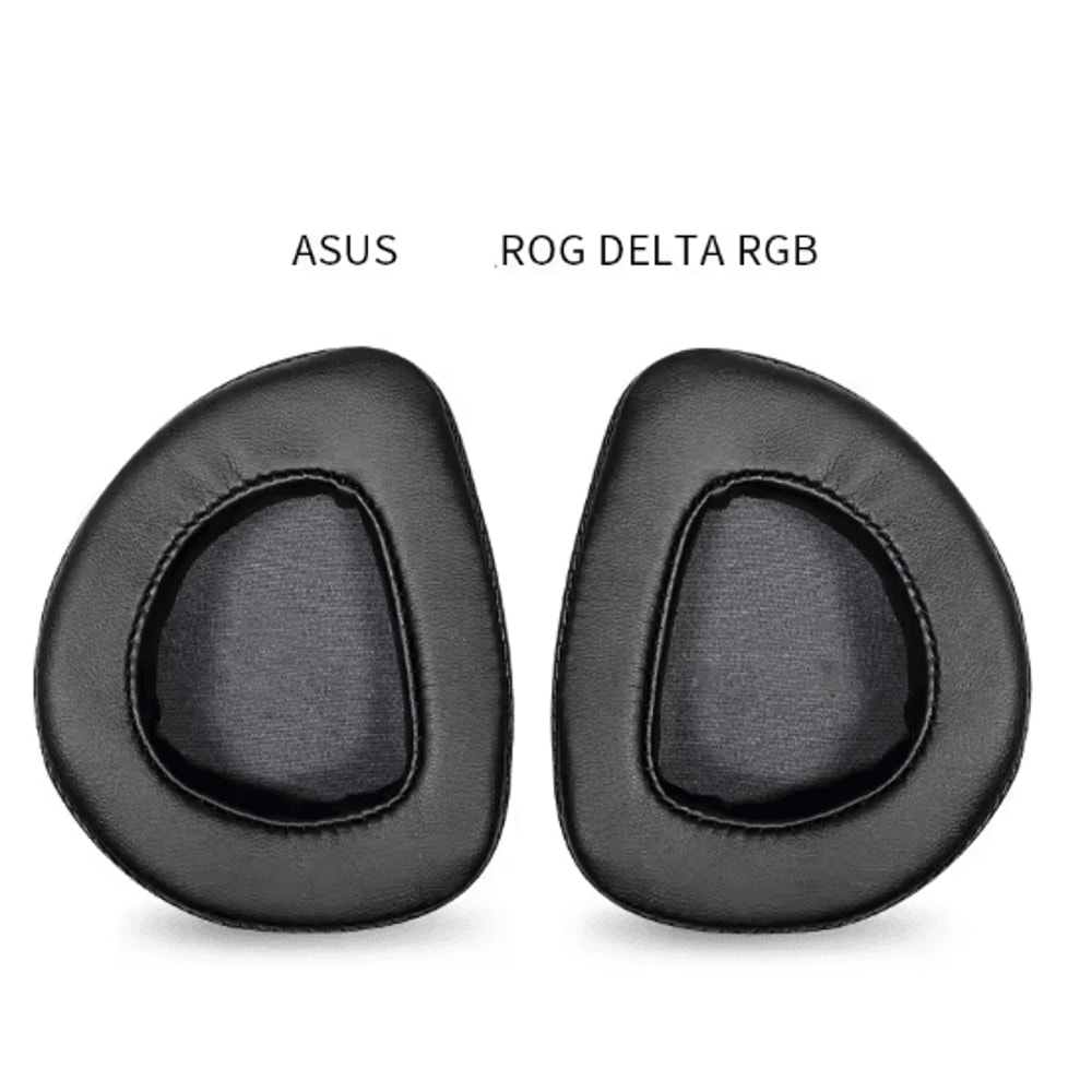 Replacement Ear Pads For ASUS ROG Delta Gaming Headset Soft Memory Foam Cushions 4