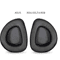 Replacement Ear Pads For ASUS ROG Delta Gaming Headset Soft Memory Foam Cushions 4