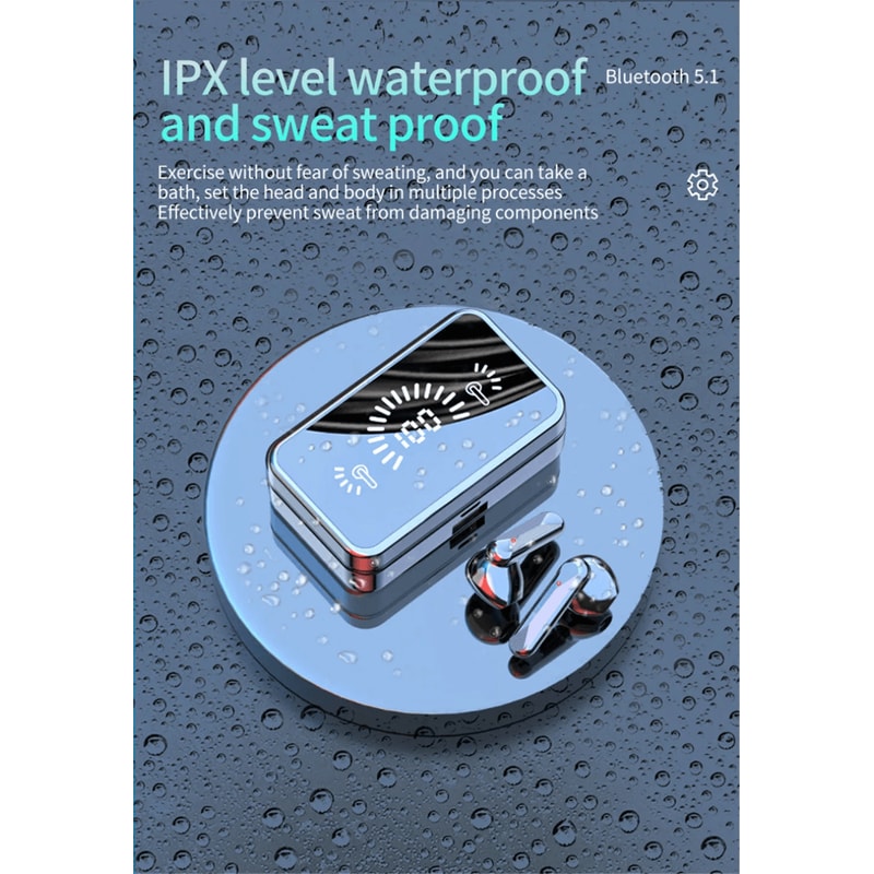 Wireless TV Earbuds With Bluetooth USB Transmitter And Charging Case 2