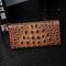 Mens Slim Leather Wallet With Crocodile Texture Business Card Holder 4