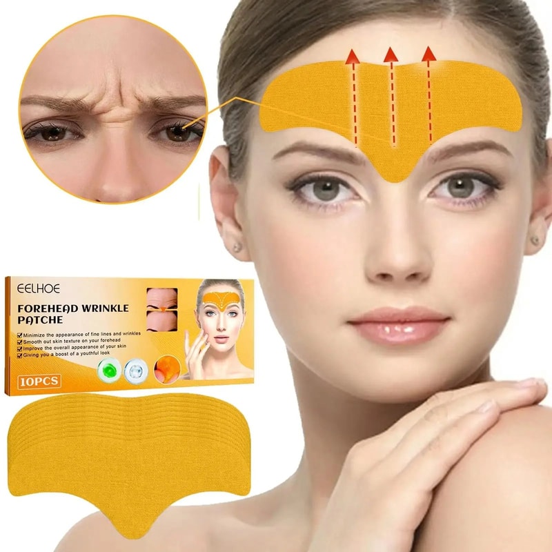 Collagen Forehead Wrinkle Patches Anti Wrinkle Forehead Patches Skin Firming Patch Set 0