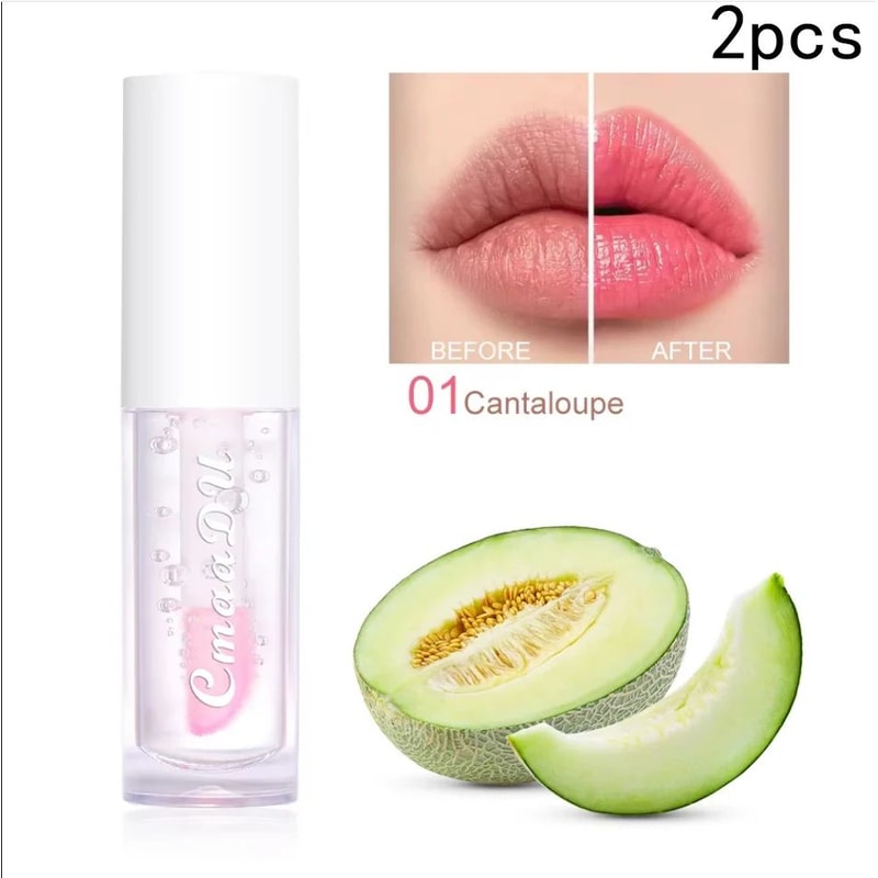 Fruit Flavor Color Changing Lip Oil Hydrating Gloss Lip Tint 8