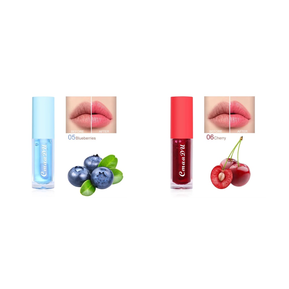 Fruit Flavor Color Changing Lip Oil Hydrating Gloss Lip Tint 19