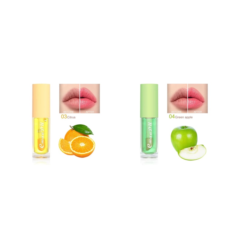 Fruit Flavor Color Changing Lip Oil Hydrating Gloss Lip Tint 13