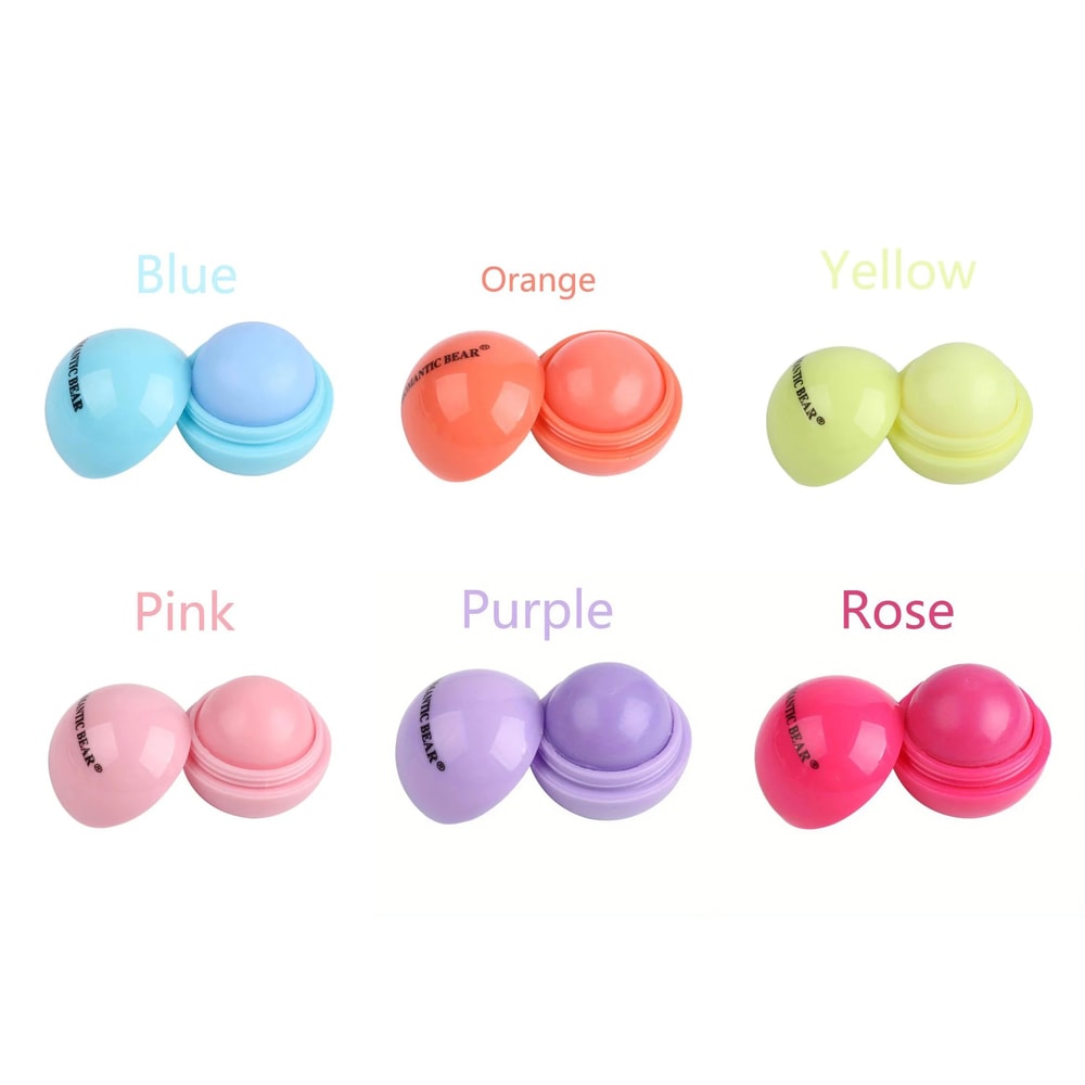 Cute Ball Lip Balm Hydrating Lip Balm Moisturizing Lip Care 5