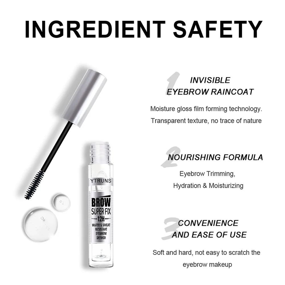 Waterproof Eyebrow Gel Long Lasting Smudge Proof Brow Gel 1