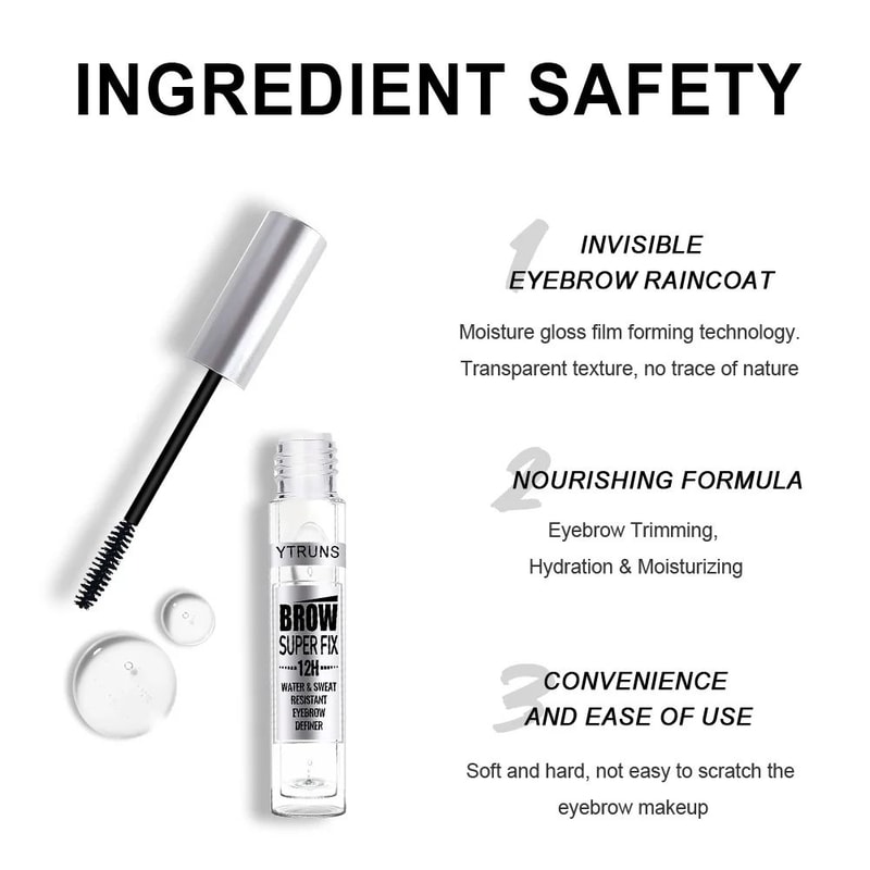 Waterproof Eyebrow Gel Long Lasting Smudge Proof Brow Gel 1