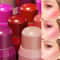 6color Blush Lipstick Combination Matte Silky Multifunctional Makeup Stick Makes It Easy To Remove 0