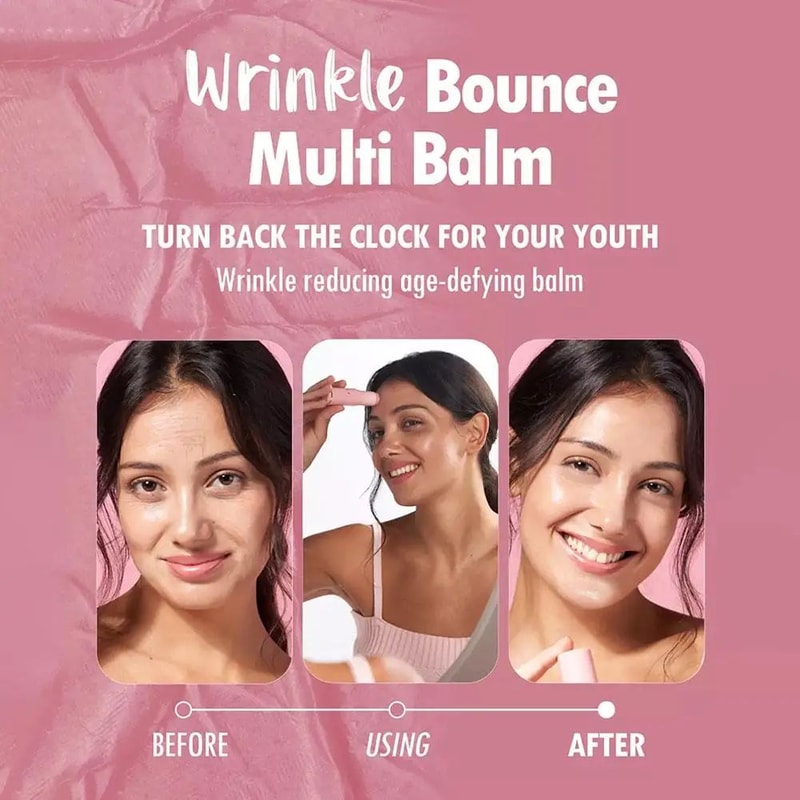 Wrinkle Bounce Multi Balm Stick Hydrating Face Eye Lip Moisturizer 4