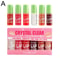 6 Piece Hydrating Lip Oil Gloss Set Moisturizing Lip Gloss Collection 6