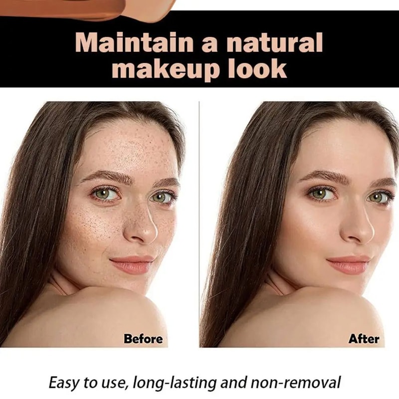 Matte Liquid Foundation Full Coverage Oil Control Foundation Makeup 4