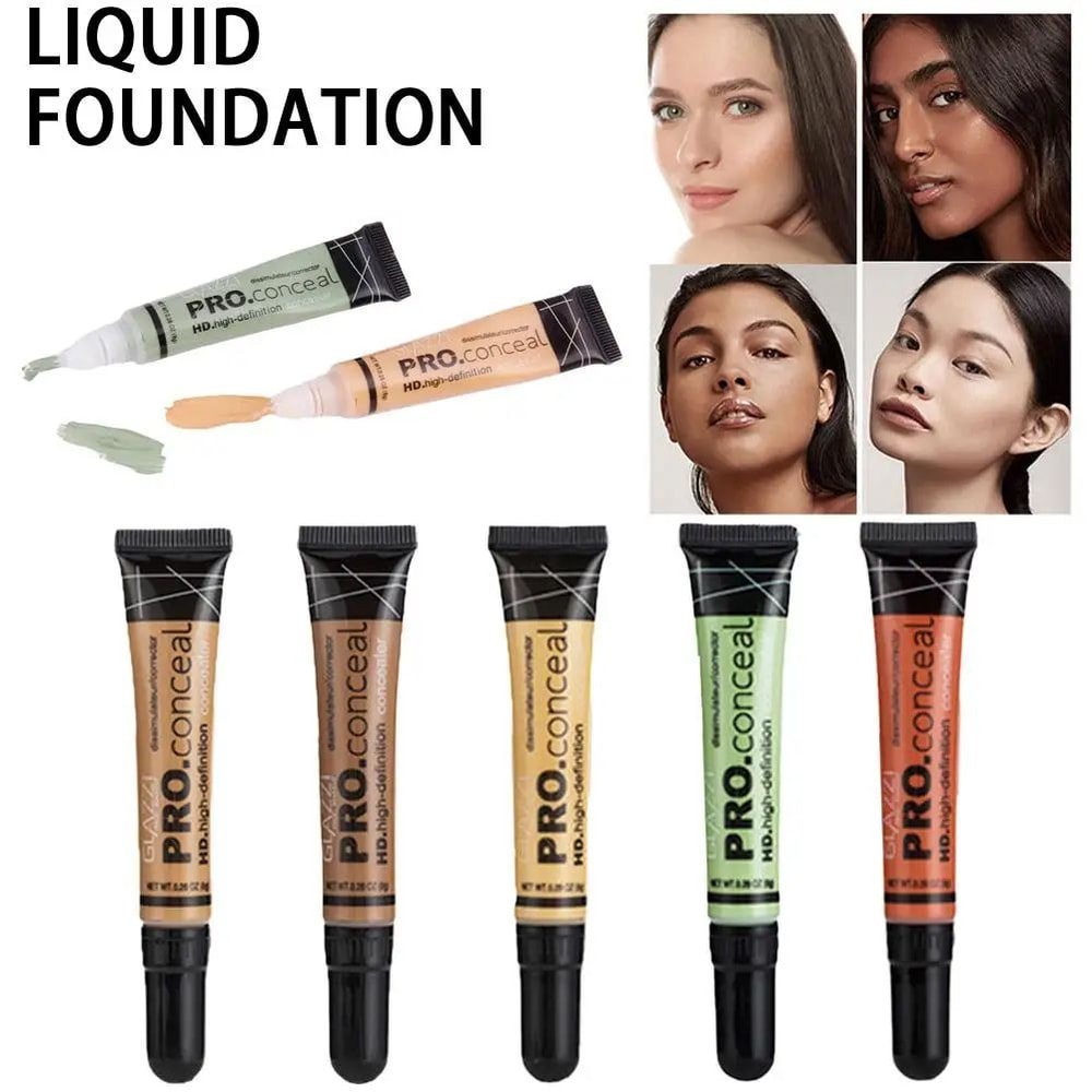 Matte Liquid Foundation Full Coverage Oil Control Foundation Makeup 5