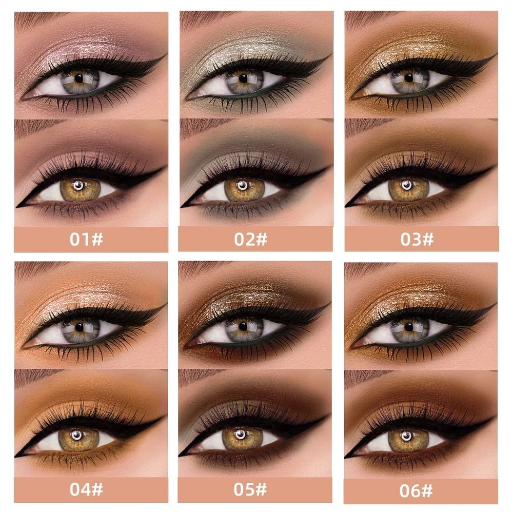 2 In 1 Eyeshadow Stick Matte And Shimmer Waterproof Eye Shadow Pen 1
