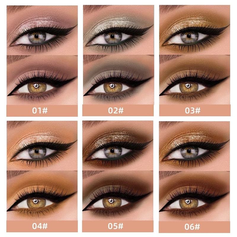 2 In 1 Eyeshadow Stick Matte And Shimmer Waterproof Eye Shadow Pen 1