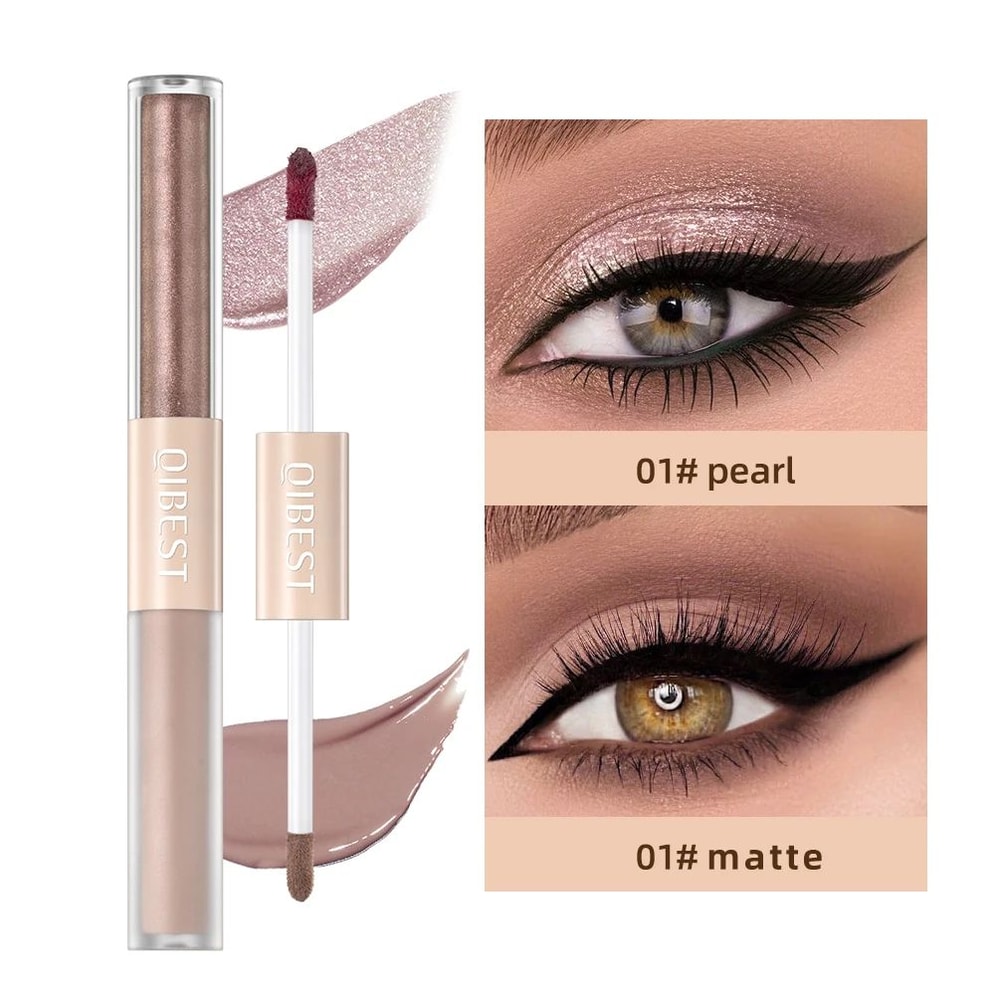 2 In 1 Eyeshadow Stick Matte And Shimmer Waterproof Eye Shadow Pen 6