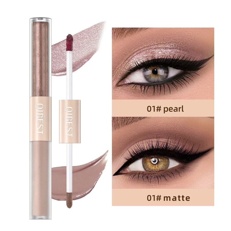 2 In 1 Eyeshadow Stick Matte And Shimmer Waterproof Eye Shadow Pen 6