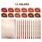 12 Color Lip Liner Pencil Set Long Lasting Matte Lip Liner Collection 2