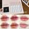 6 Piece Matte Liquid Lipstick Set Long Lasting Velvet Lipstick Kit 7