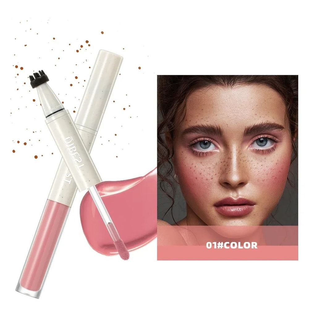 Double Ended Freckles Stamp Pen And Liquid Blush Makeup Stick 7