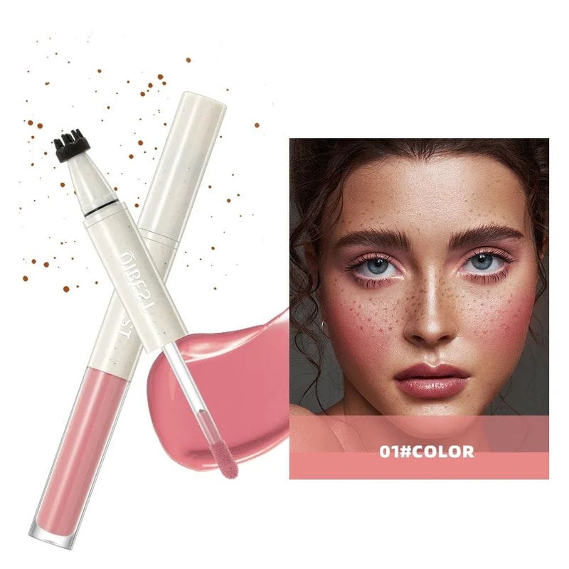 Double Ended Freckles Stamp Pen And Liquid Blush Makeup Stick 7