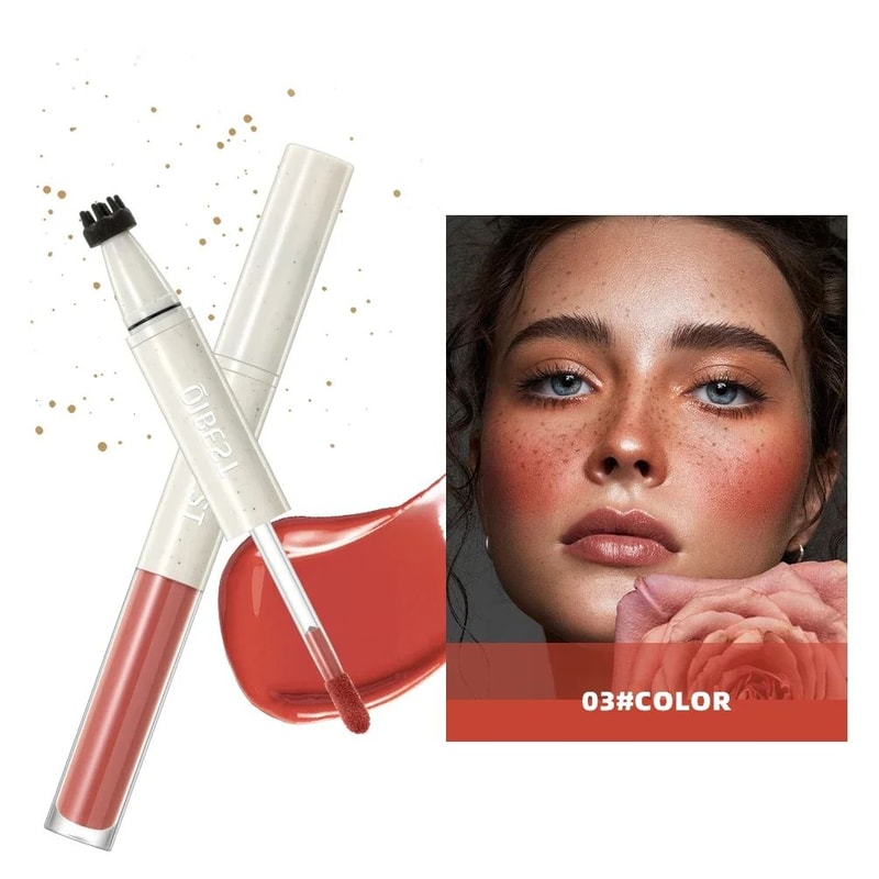 Double Ended Freckles Stamp Pen And Liquid Blush Makeup Stick 9