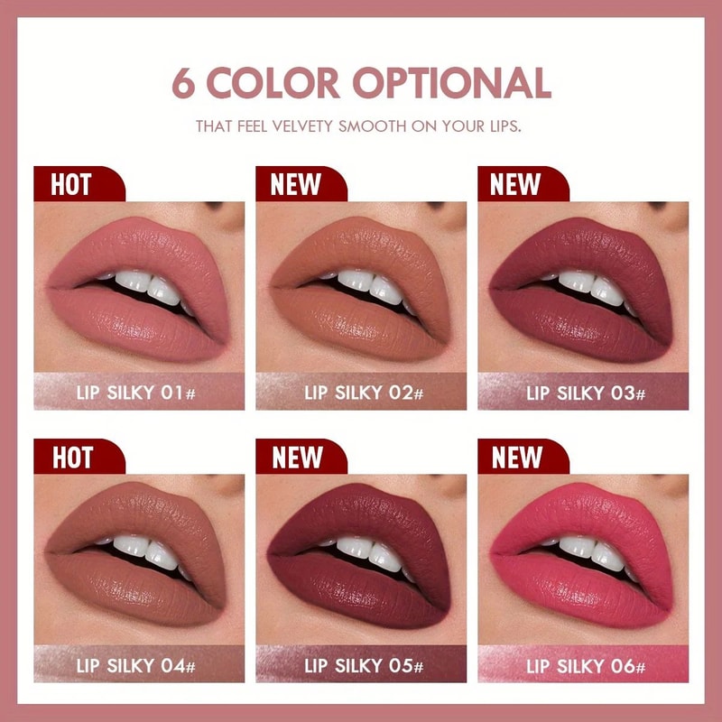 Matte Lipstick Pencil Long Lasting Waterproof Lipstick Pen 3