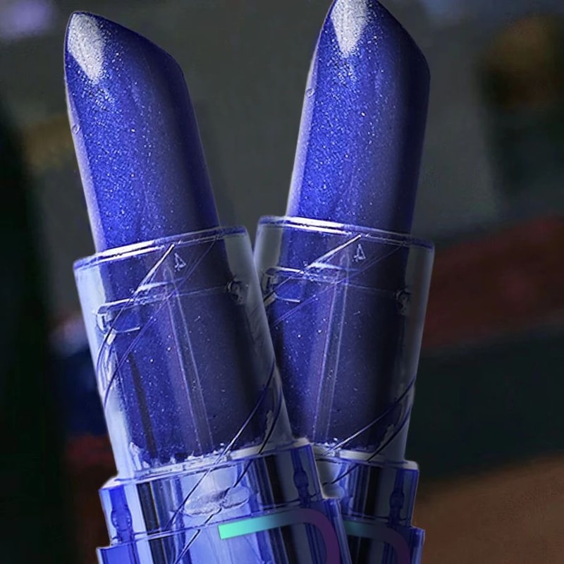 Blue Rose Color Changing Lipstick Moisturizing Temperature Lipstick 3
