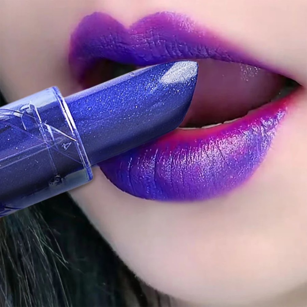 Blue Rose Color Changing Lipstick Moisturizing Temperature Lipstick 5