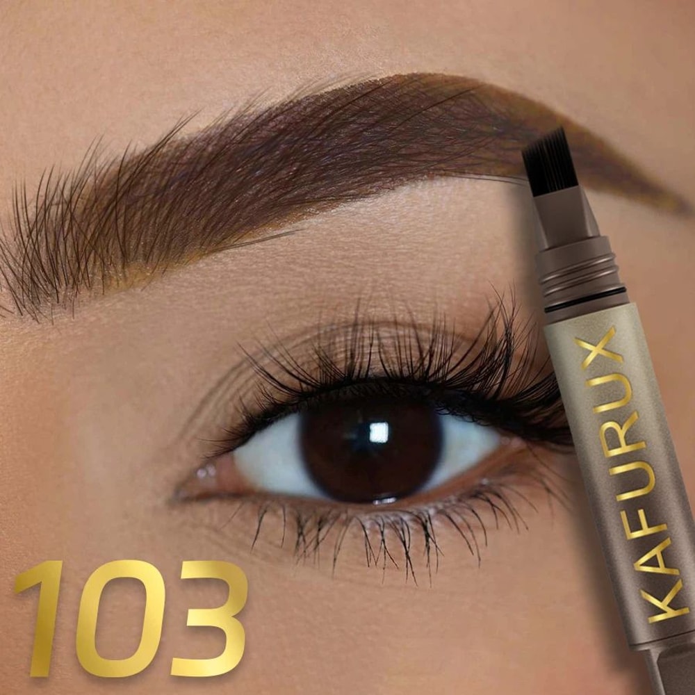 3D Hair Stroke Eyebrow Pencil Waterproof Long Lasting Brow Pen 7
