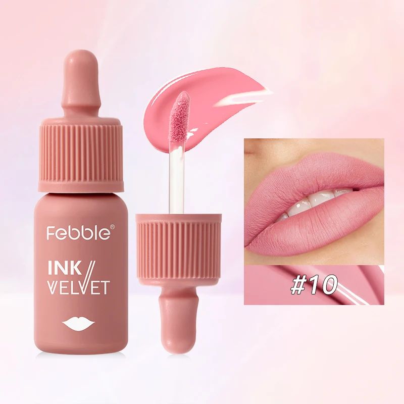 6 Color Matte Liquid Lipstick Set Velvet Nude Lip Gloss Collection 9