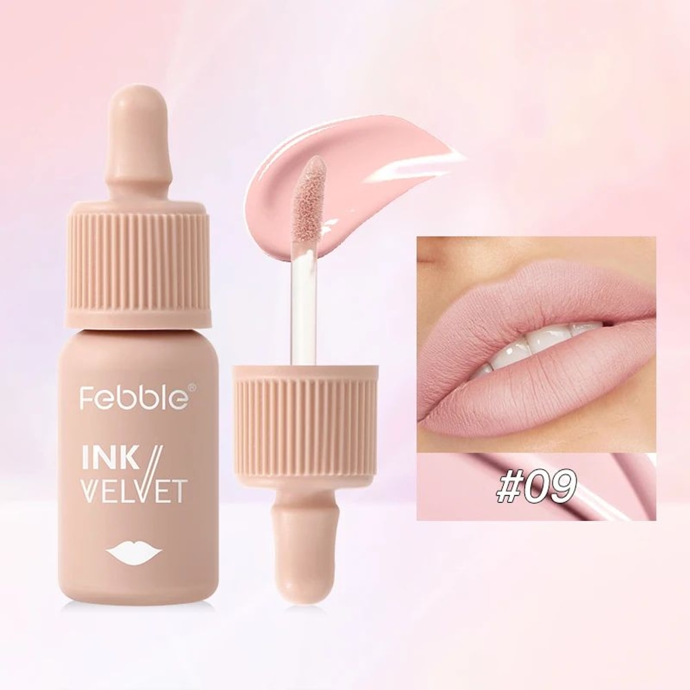 6 Color Matte Liquid Lipstick Set Velvet Nude Lip Gloss Collection 8