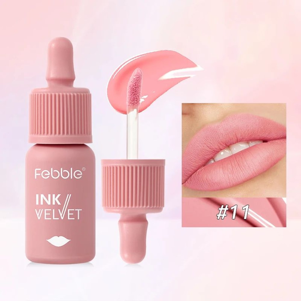 6 Color Matte Liquid Lipstick Set Velvet Nude Lip Gloss Collection 10