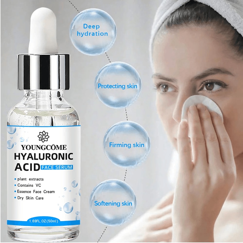 HydraGlow Hyaluronic Acid Facial Essence Deep Moisture Korean Skin Care Serum 1