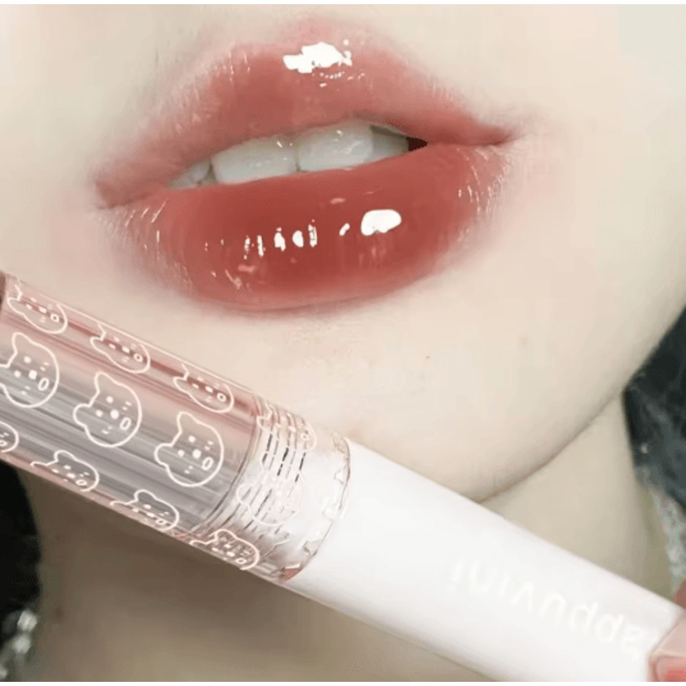 CherryGlow Mirror Shine Lip Gloss Hydrating Lip Oil Tint 7