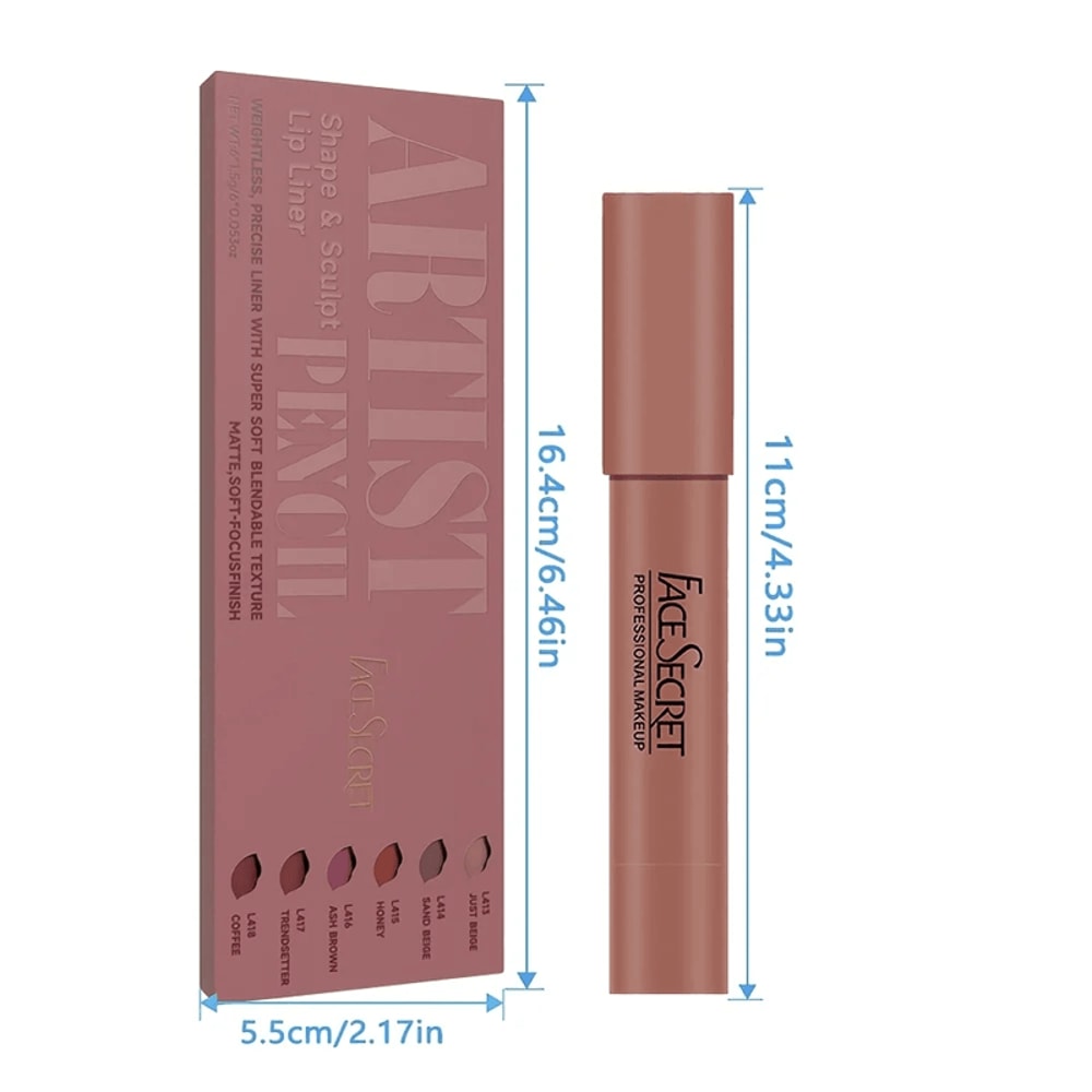 VelvetMatte Lipstick And Lip Liner Set Long Lasting Waterproof Lip Kit 0