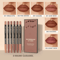 Rozza Waterproof Lip Liner Pencil Set Matte Precision Lip Definer Kit 2