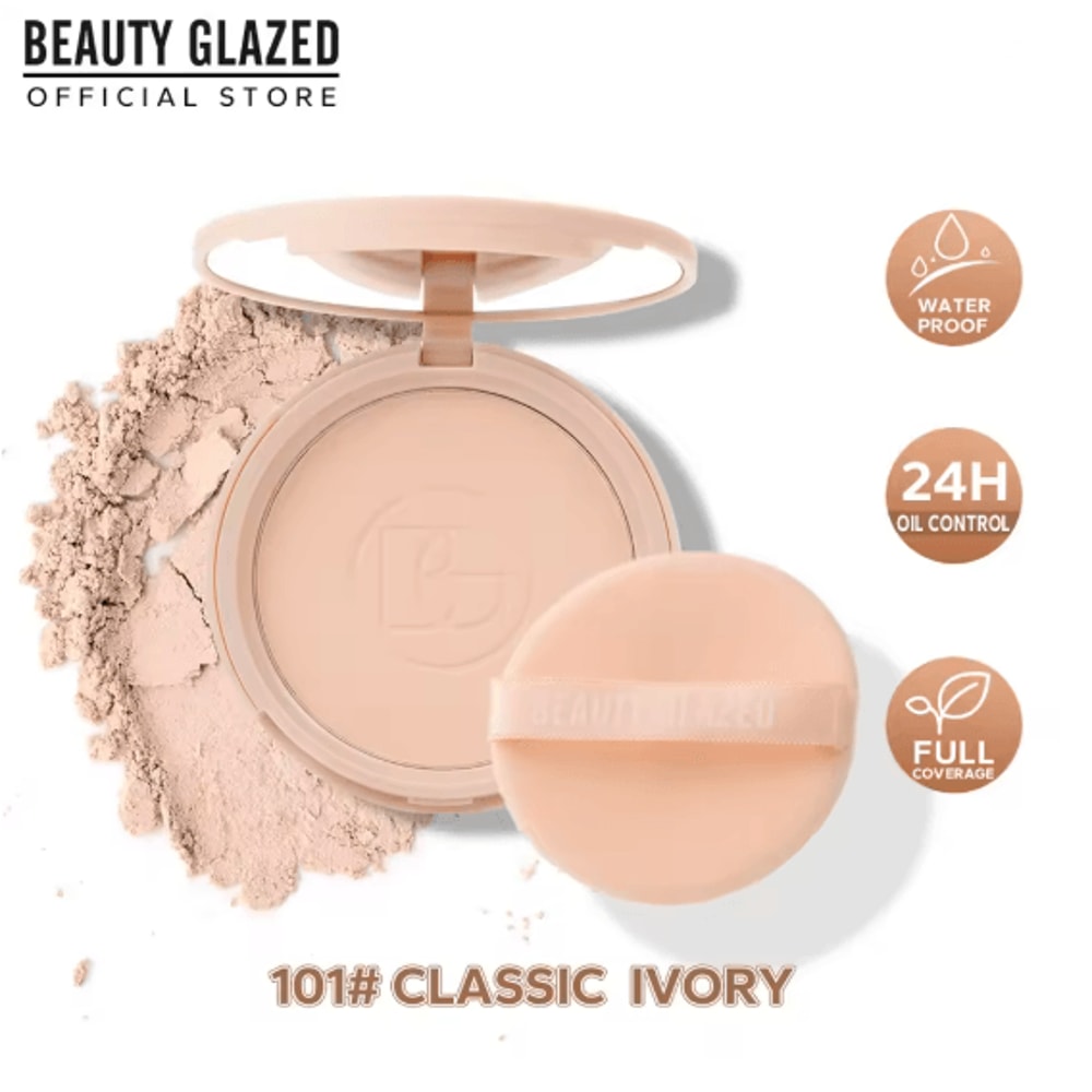 Beauty Glazed Oil Control Matte Setting Powder Flawless Finish Face Powder 3