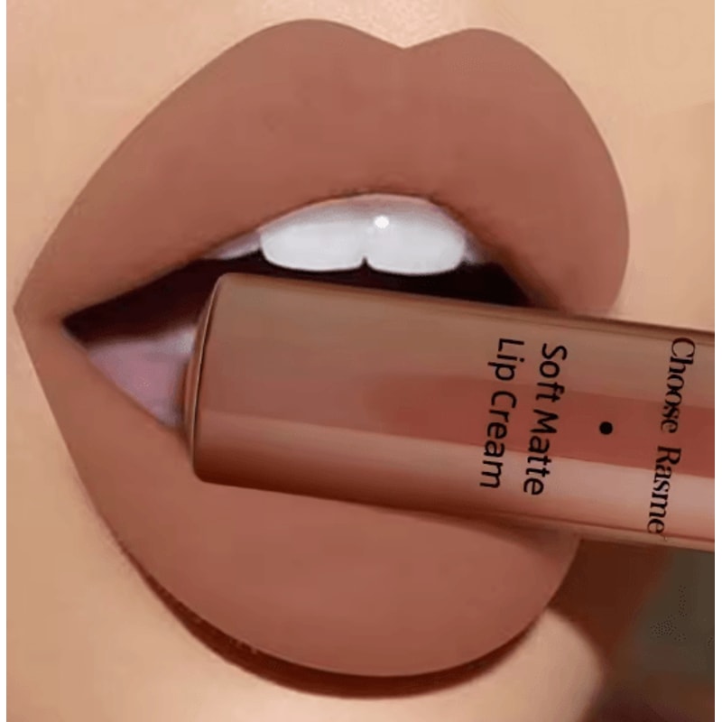 QIBEST Velvet Matte Liquid Lipstick Long Lasting Matte Lip Tint 7