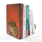 Ginkgo Leaf Metal Bookends Decorative Bookends Set For Desk And Bookshelf 1