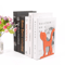 Cute Dog Metal Bookends Heavy Duty Decorative Bookends For Shelves 0