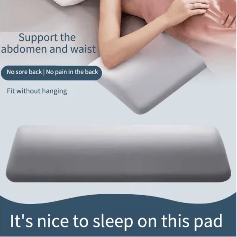 Memory Foam Lumbar Support Pillow Lower Back Support Cushion For Bed And Chair 0