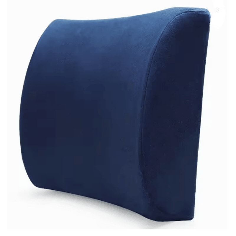 Breathable Memory Foam Lumbar Support Cushion Back Support Pillow For Office Chair And Car Seat 4