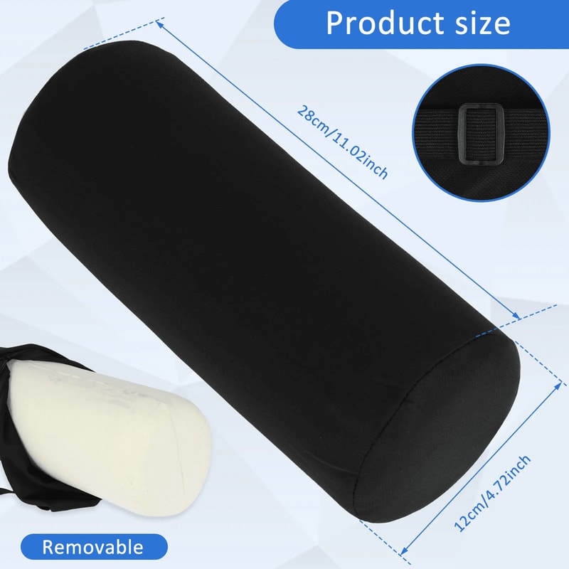 Ergonomic Memory Foam Lumbar Support Cushion Back Support Pillow For Office Chair And Car Seat 3