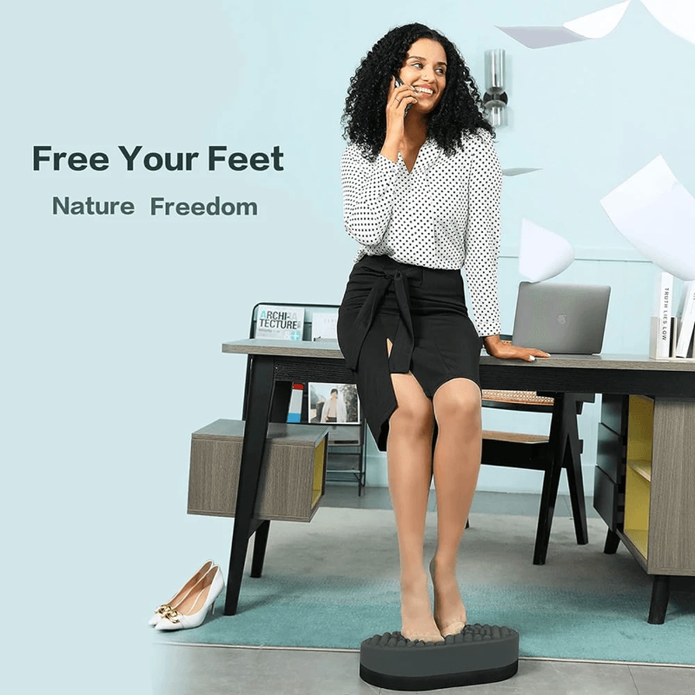 Ergonomic Under Desk Foot Rest Cushion Foot Stool For Office Chair And Gaming Setup 1